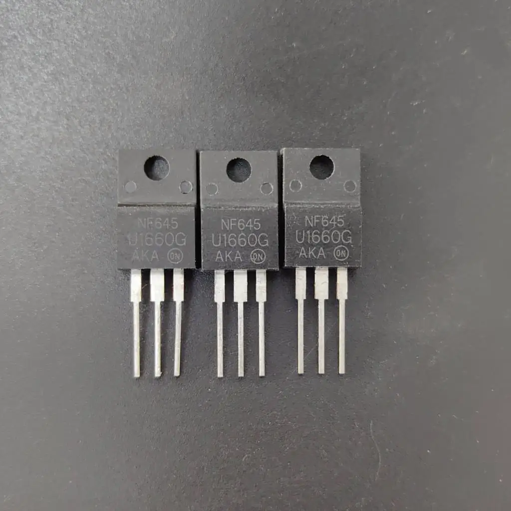 5PCS-10PCS MURF1660CTG MUR1660CTG TO-220F Transistor On stock Quality Guarantee