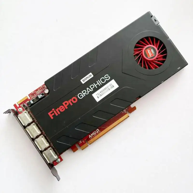 FirePro Graphics MXRT 7500 109-C41881-00 BARCO MXRT 7500 DP High Definition Quad-Screen Graphics Card