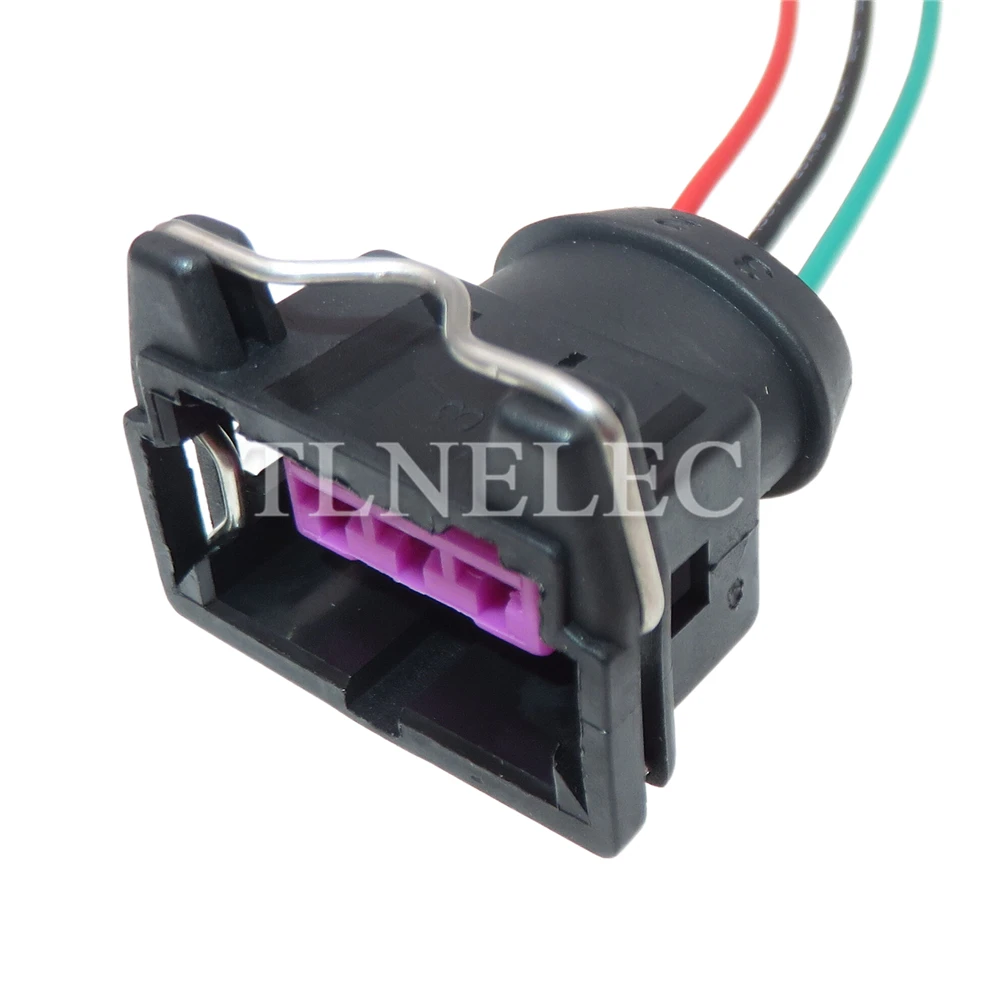 3 Pin Way Car Male Female Docking Connector with Wires Auto Stepper Motor Idle Motors Unsealed Socket 443906233 443906247