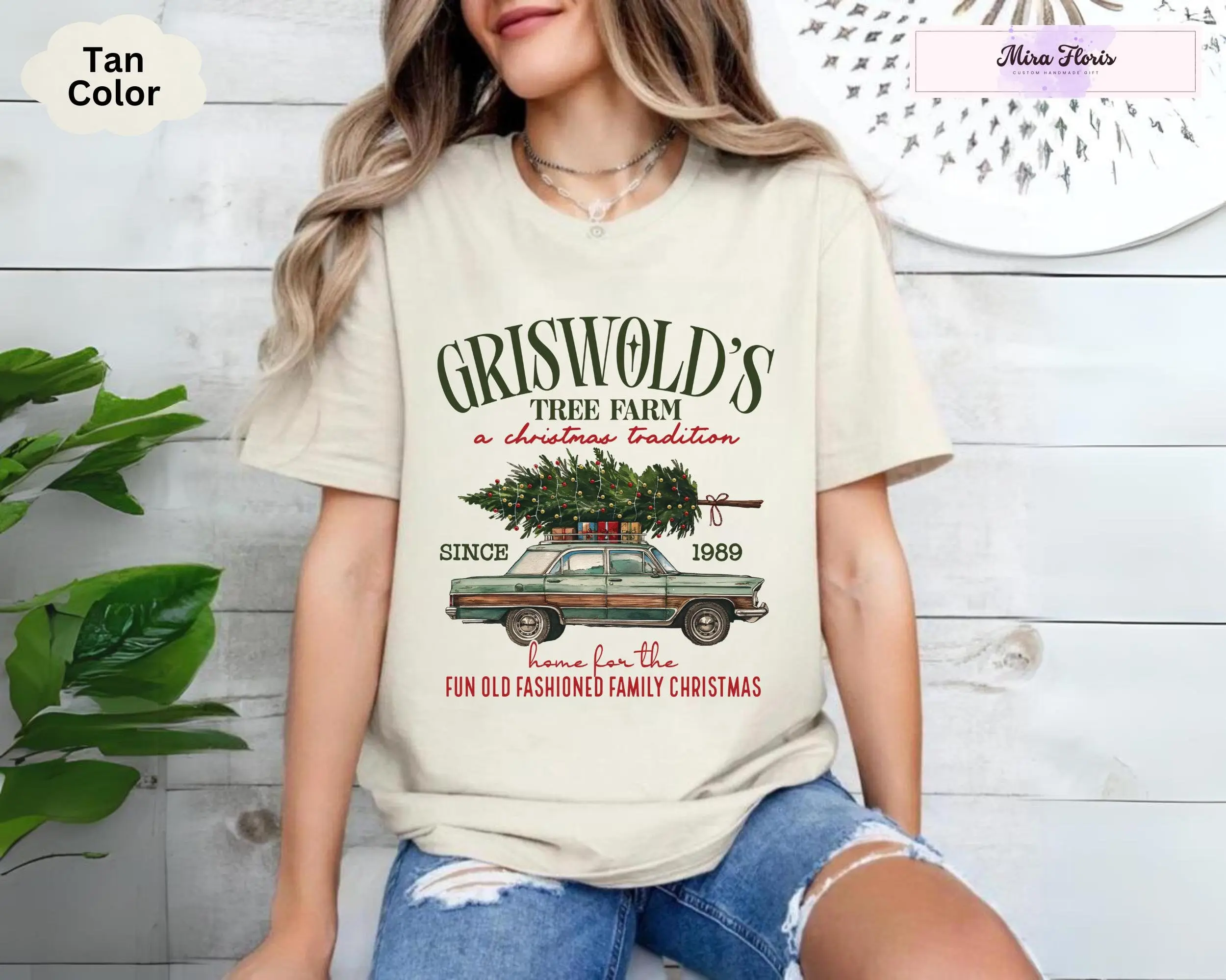 Christmas Tree Farm T Shirt Griswold Co Family Vacation Xmas