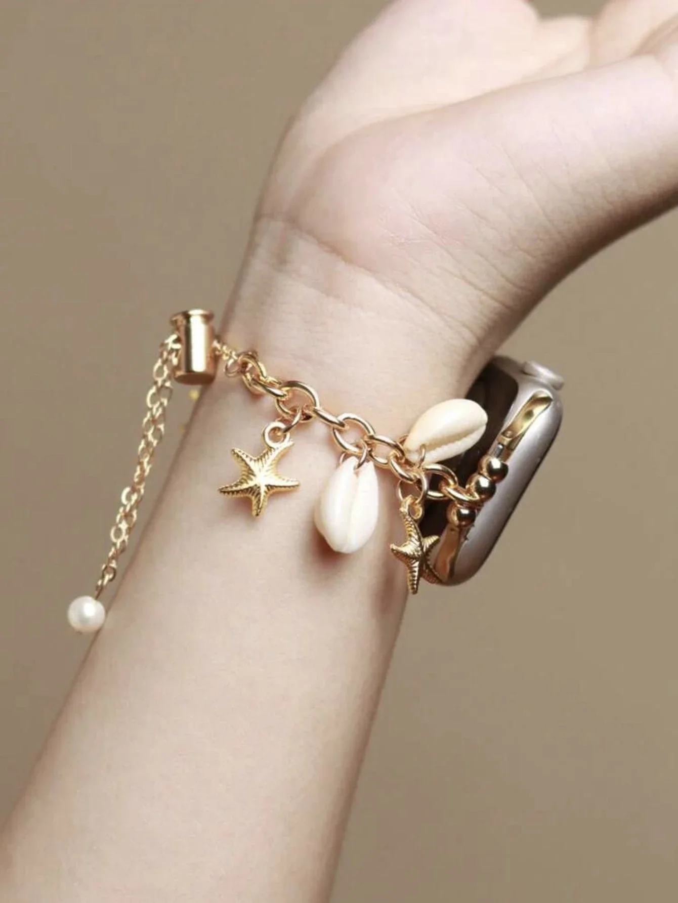 موضة أنيقة شل رابط ل سوار ساعة يد آبل سلسلة معدنية 8/7/6/10/9 40 مللي متر 41 مللي متر 38 مللي متر 42 مللي متر 44 مللي متر 45 مللي متر 46 مللي متر حزام #2