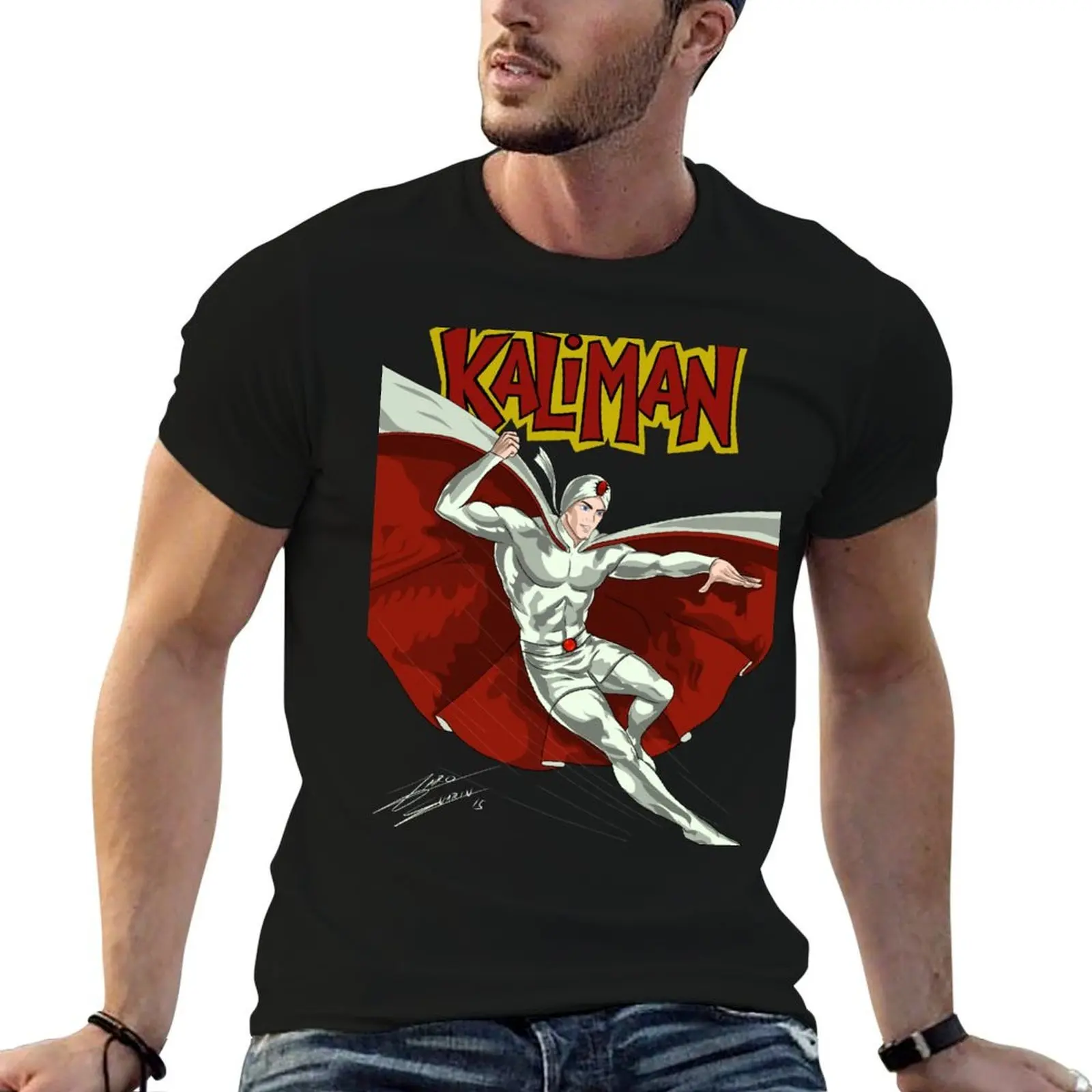 

Kaliman T-Shirt t shirt man cotton mens graphic t shirts cotton tshirt 100% T-Shirt