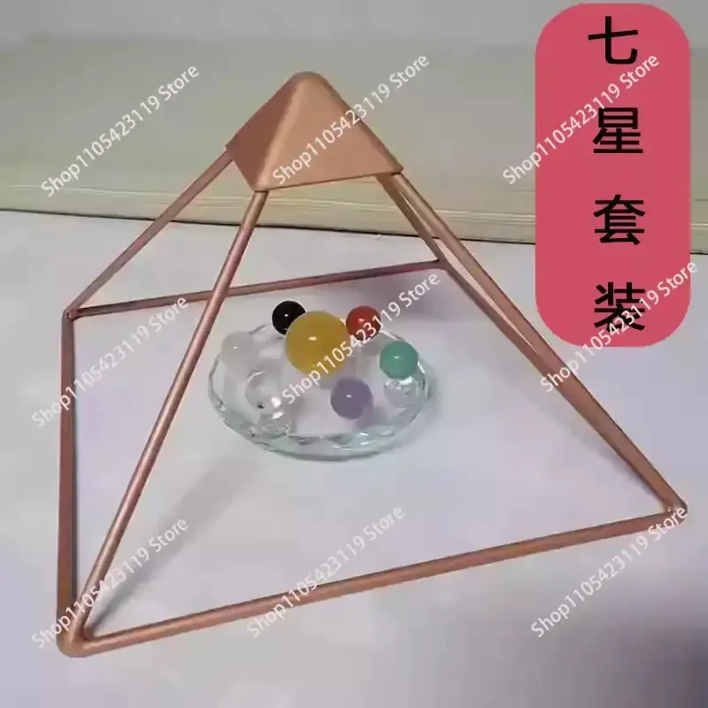 Customized Copper Pyramid Ornament for Meditation and Sleep Copper Pyramid Ornament for Meditation and Sleep