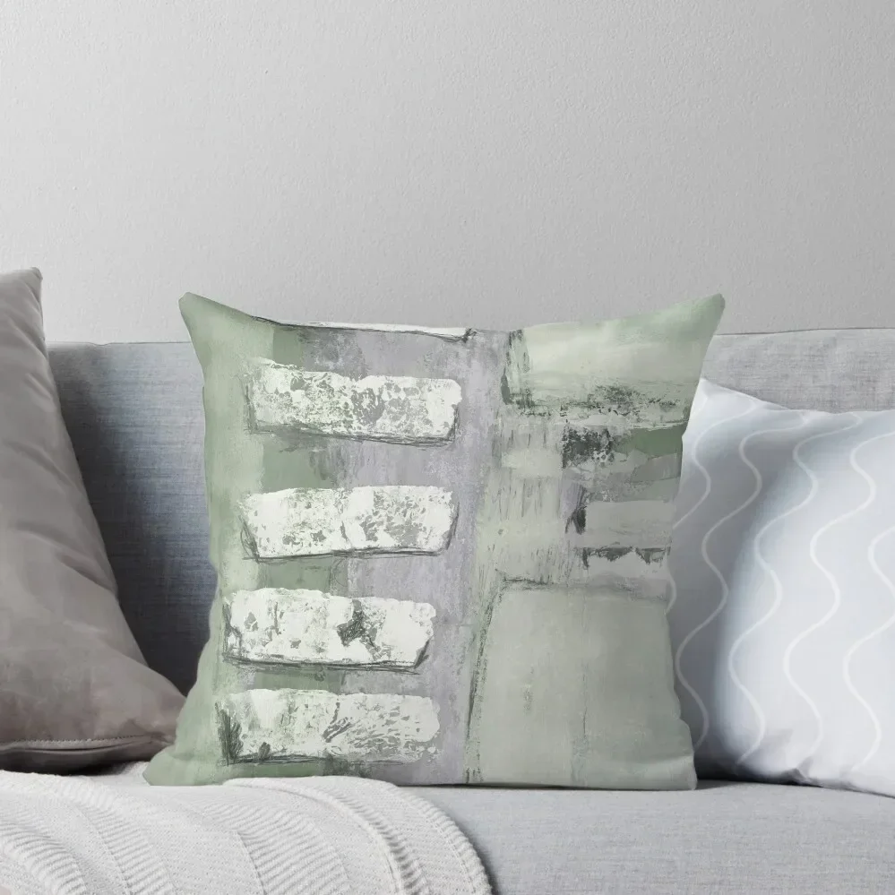 

Mint green gray abstract Throw Pillow Luxury Sofa Cushions Cushions Home Decor Throw Pillow Covers Cushion Cover Set pillow