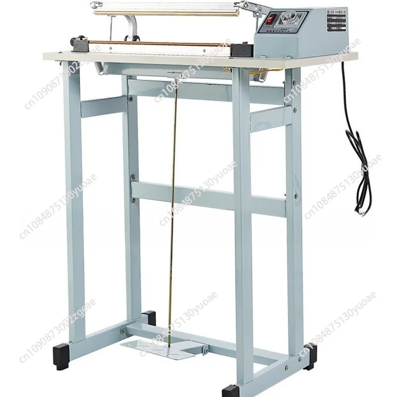 Foot Pedal Impulse Bag Sealer Plastic Heat Sealing Machine Package Shrinking Sood Electric Beverage Packaging Machine