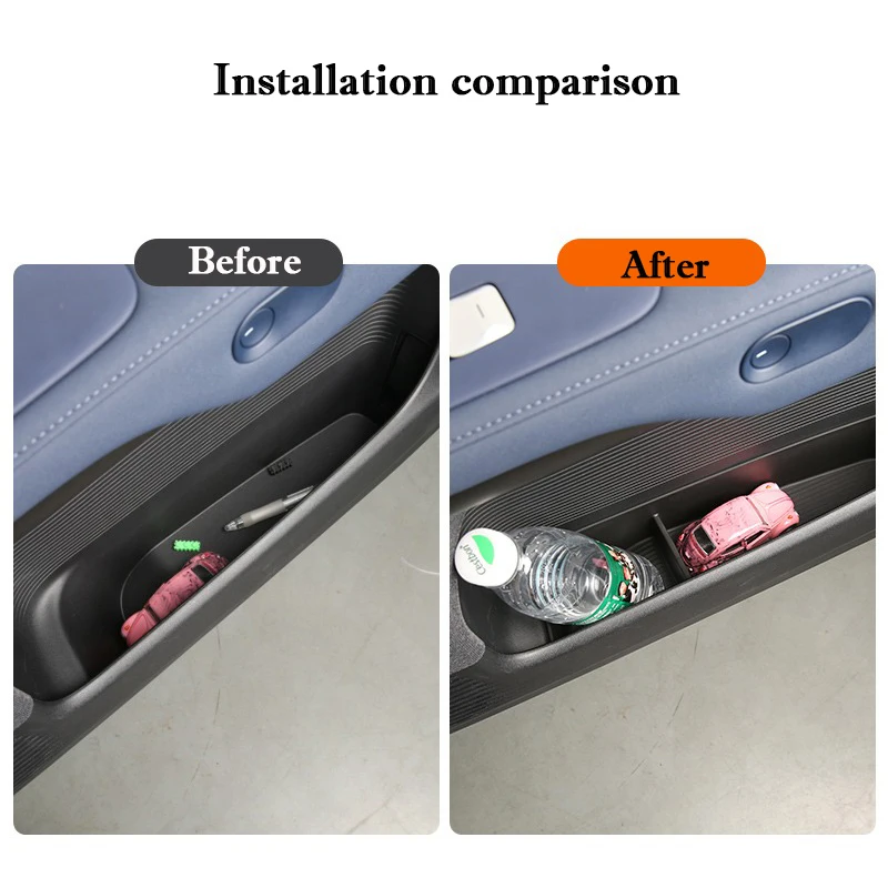For Xpeng G6 2023 2024 2025 Car Door Slot Pads TPE Door Side Groove Mat Anti Slip Waterproof Storage Box Interior Accessories