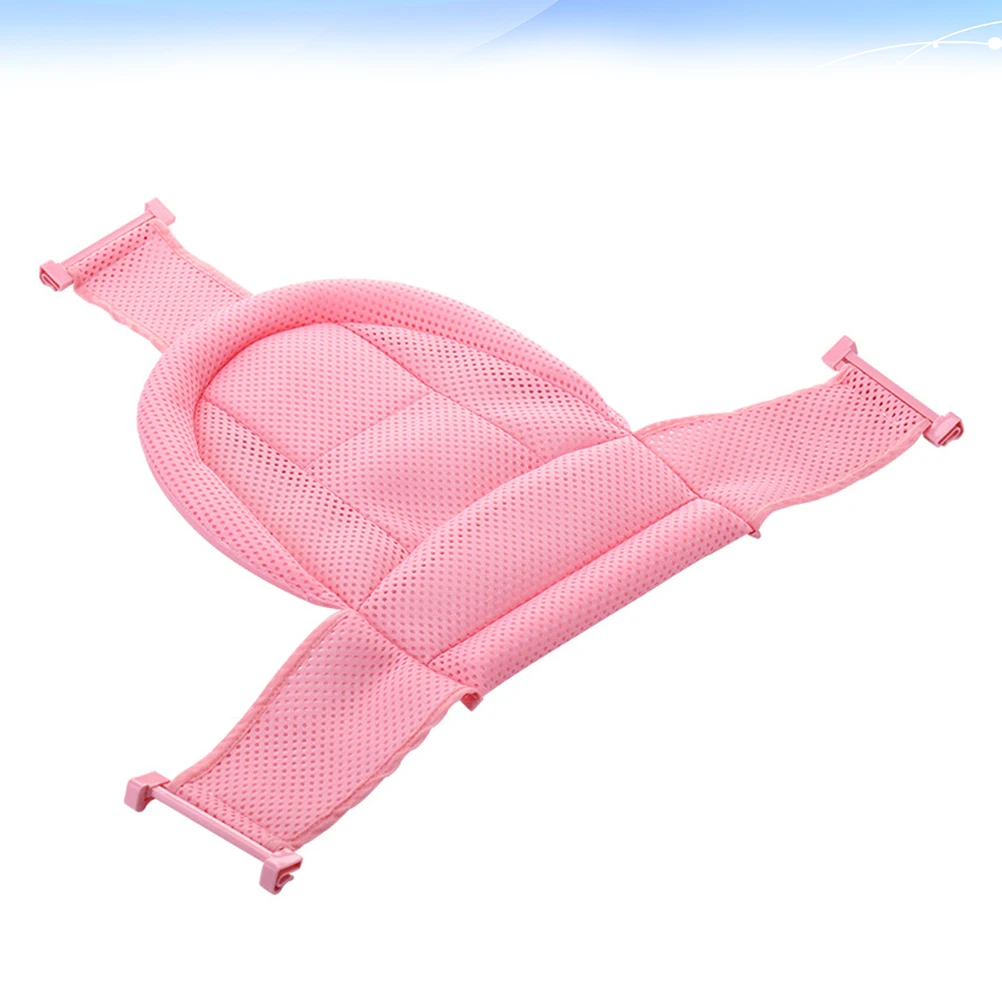 

Anti-Slip Bathtub Rack For Mesh Bath Cushion Seat Non-Slip Pad Hollow Design Skin-Friendly Fabric