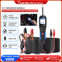 VDIAGTOOL V200 Automotive Circuit Tester 12V-24V Power Circuit Probe Open/Breaker Finder Car Electrical Diagnostic Tools