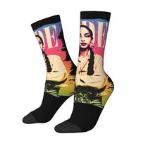 Hip Hop Vintage Fascinating Crazy Men's compression Socks Unisex S-Sade Harajuku Seamless Printed Funny Novelty Happy