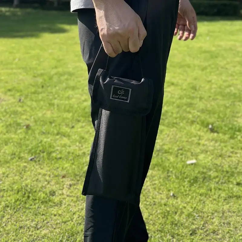 متعددة الوظائف التخييم طوي حامل معدني صندوق تبريد حامل صندوق الثلج حامل صندوق تخزين حديد قوس رفوف صندوق تخزين خارجي