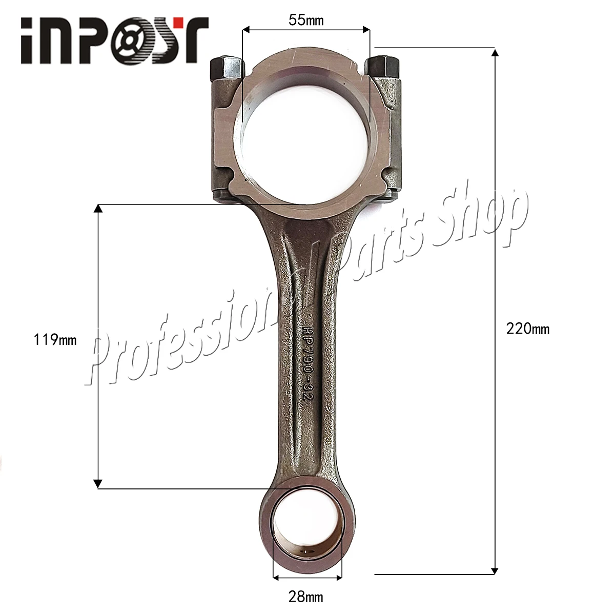 1pc New N844L N844 Connecting Rod For Shibaura N844T N844 N843 N844L New For Holland Tractor Skid Steer