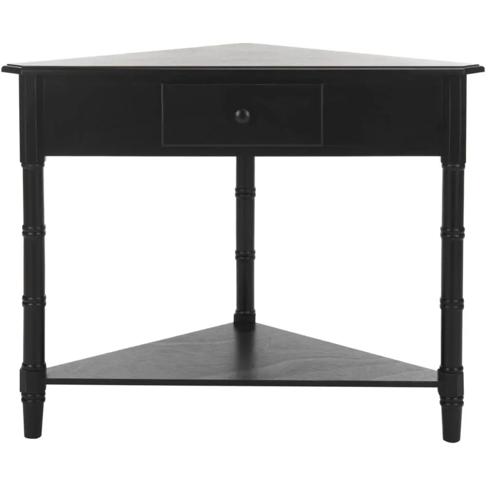 Homes Collection Black Corner Table Freight Free Living Room Table Entrance Ticket Receivers for the House Desk Input Consoles