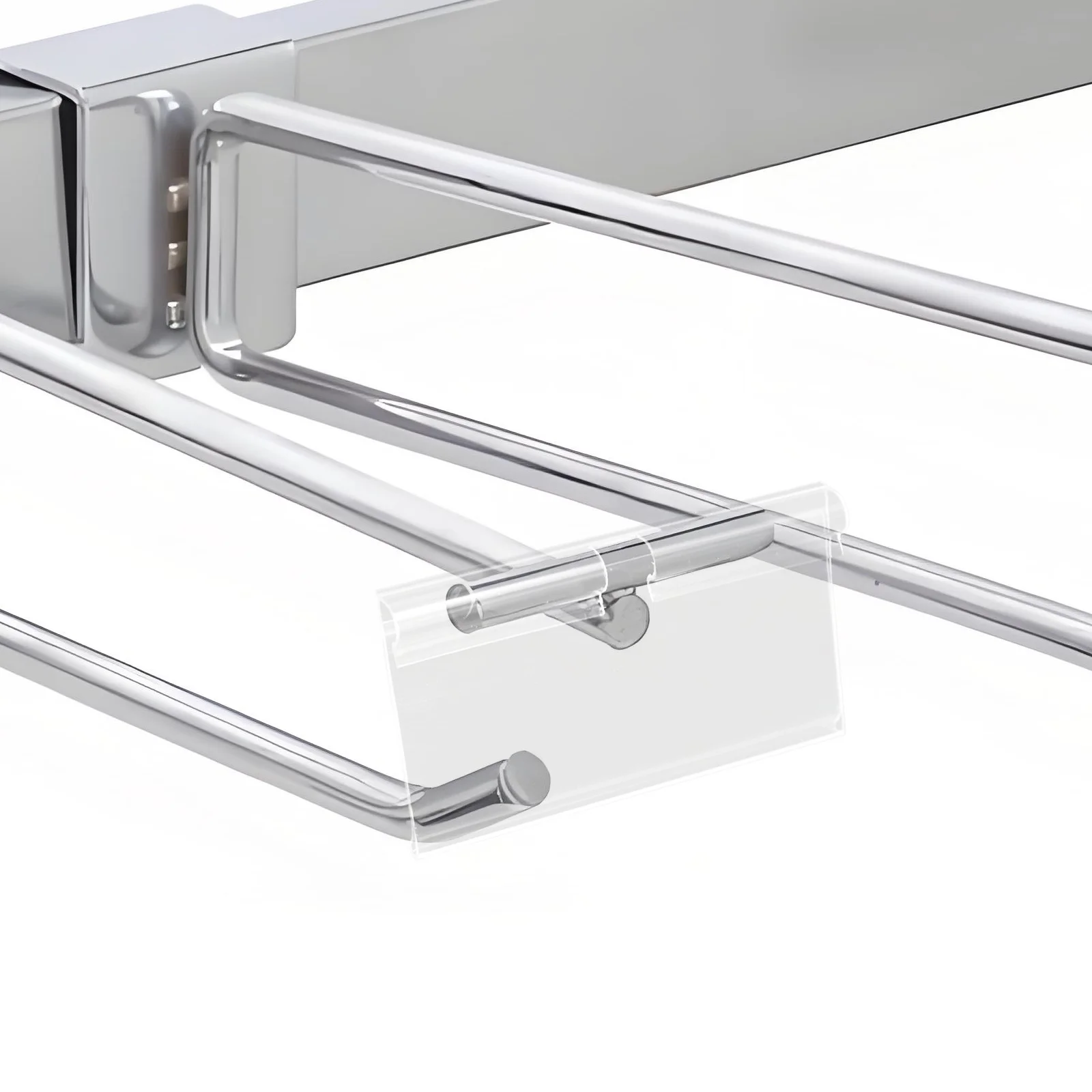 50 قطعة أصحاب التسمية واضحة علامات الأسعار الشفافة لسوبر ماركت الرف عرض الرف متجر البيع بالتجزئة الرف علامة التسمية أصحاب