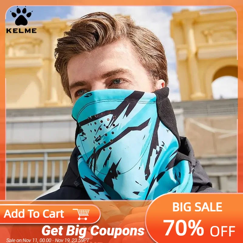 

Kelme Sports Neck For Men And Women Running And Cycling Cold And Warm Mask Winter Football Training Windproof Neck Cover