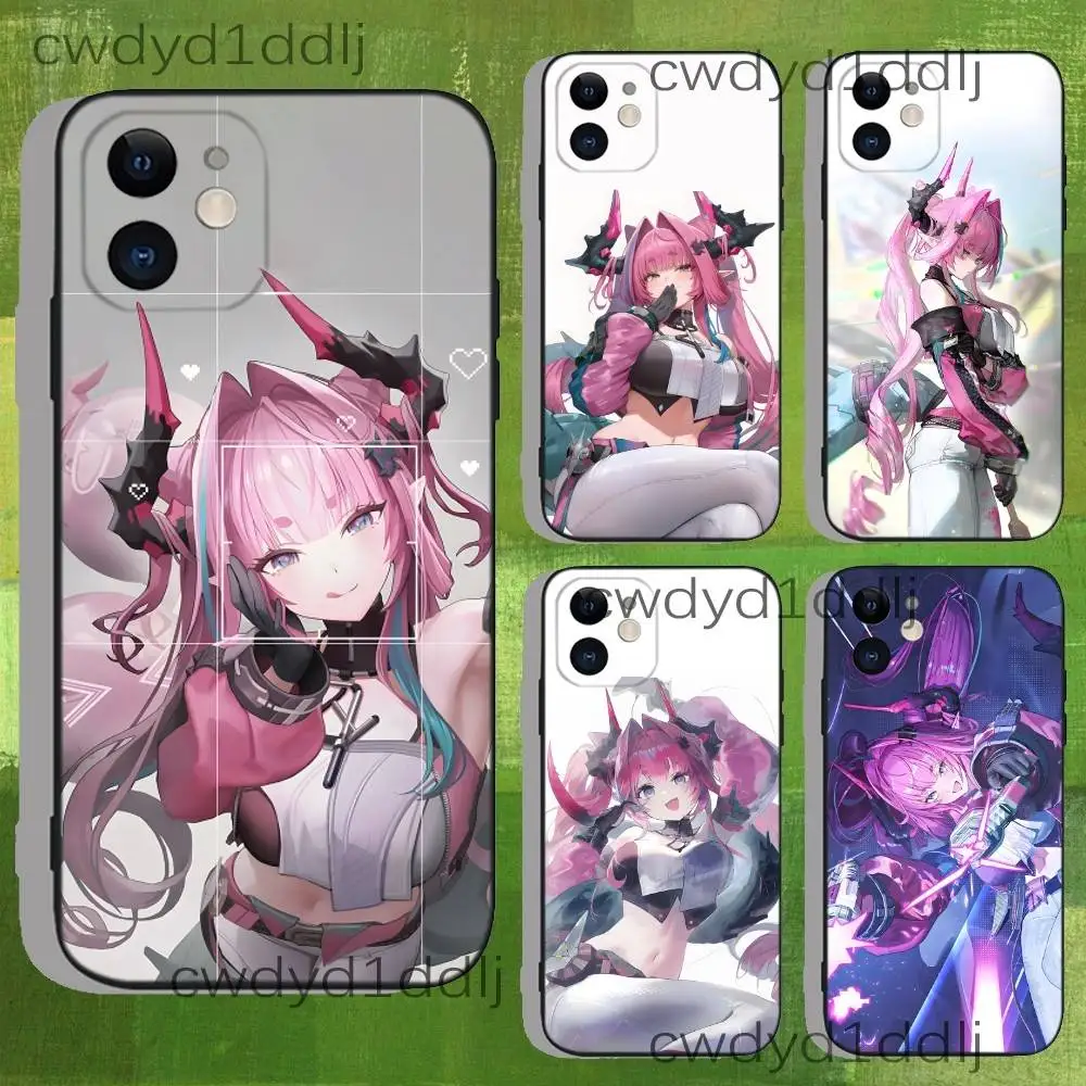

Y-Yvonne A-Arknights Endfield Phone Case For iPhone 15,16,17,13,14,11,12,Pro,Max,Plus,E,Air,Mini Non-Slip Soft Fundas