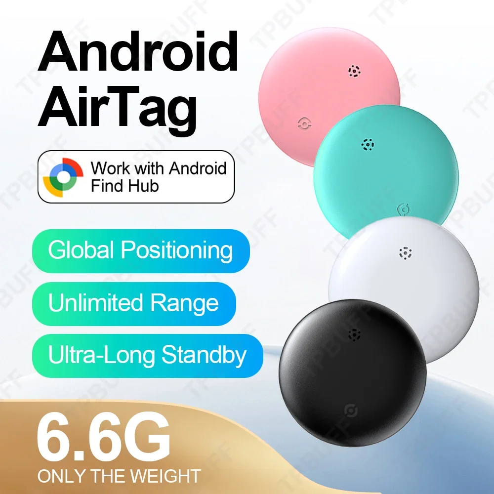 Google Location Tracker Air Tag Android Find My Gps Tracking Device For Car Motorcycle Bluetooth Car Electronics Gps Vehicle Loc