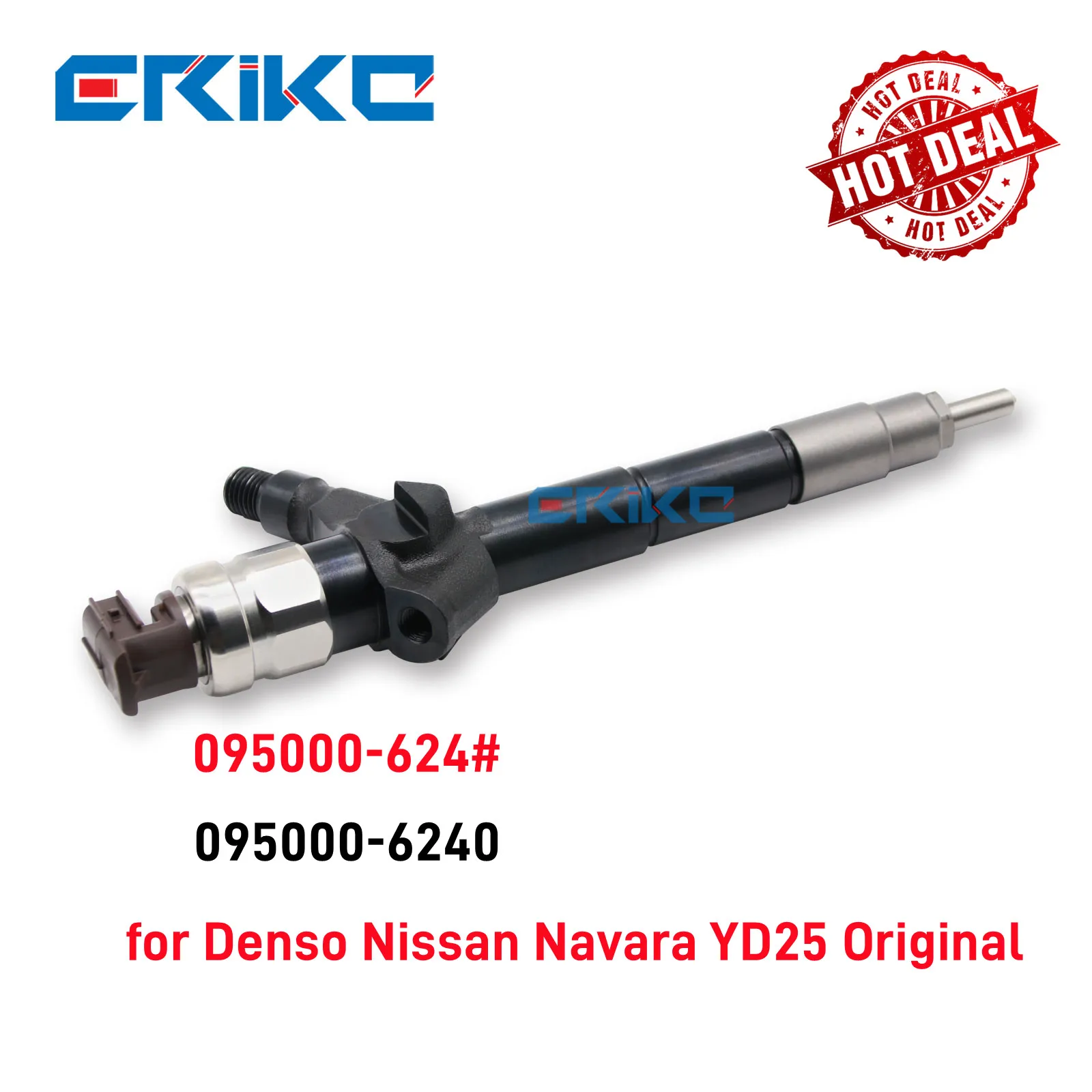 Common Rail Injector 095000-6240 095000-6243 for Denso Nissan Navara YD25 Original