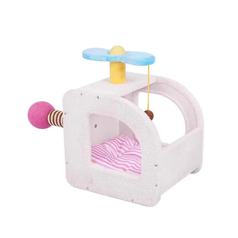 

Airplane cat nest, thermal enclosure, cat house scratching post, pet nest villa