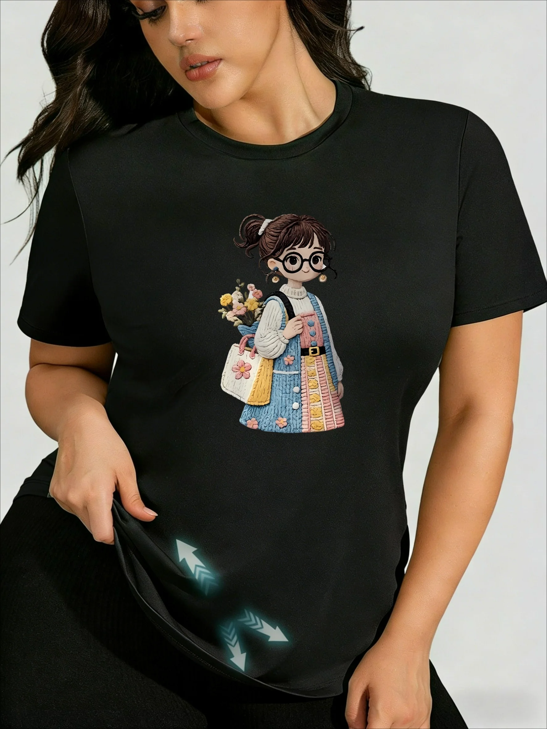 

Винтажный стиль для милых девушек, одежда больших размеров в цвете макарон, идеально подходит для пышных фигур.