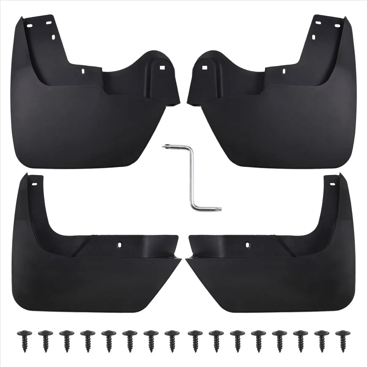 Super Sale Mudguards for Renault Duster HM 2018-2023 Mudflap Guards Front Rear Fender Wheels Flare