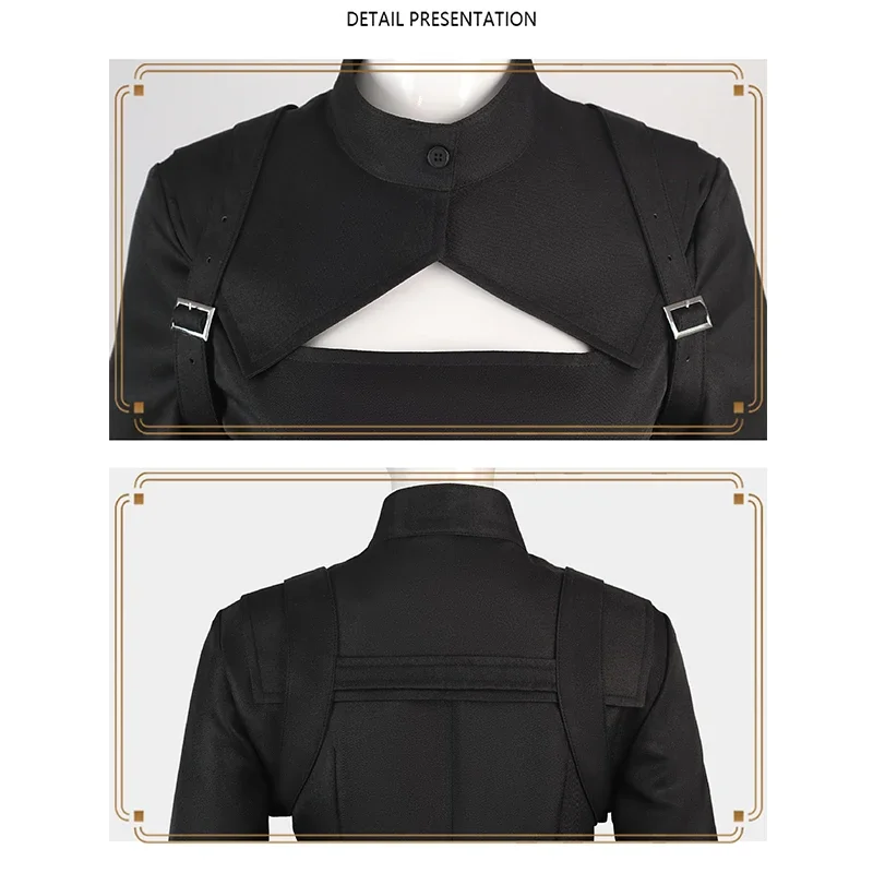 Anime YOUR FORMA Inspector Etika Cosplay Costume Girl Sexy Top Shorts Suit Uniform Halloween Carnival Party Clothes Outfit