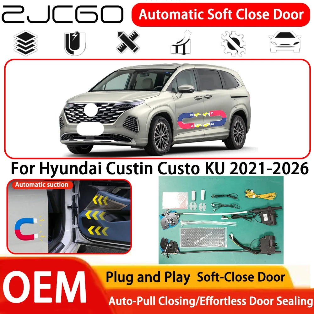 for Hyundai Custin Custo KU 2021-2026 Car OEM Plug and Play Automatic Electric Soft Close Door Comfort Closing System ﻿