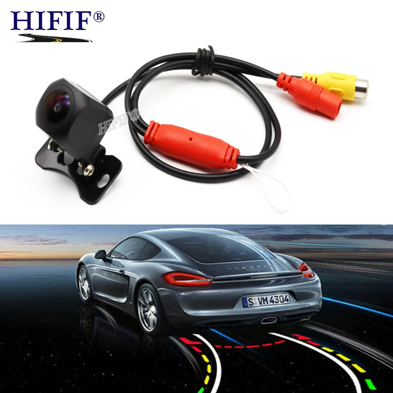 

Universal Car Rear View Camera with Fisheye HD lens Backup Camera Vehicle Parking Assiantance Camera 170 Wide Angel