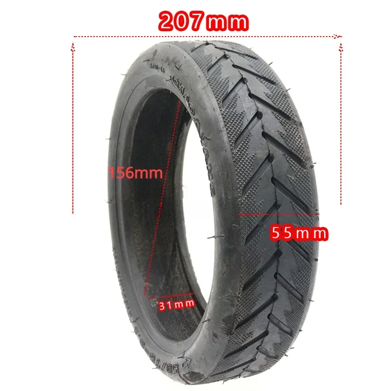 8 1/2x2 Tyre 50/75-6.1 Outer Tire Inner Tube for Xiaomi Mijia M365 Pro Mi 1S Pro2 Electric Scooter  8.5\'\' Inflation Rear Wheel