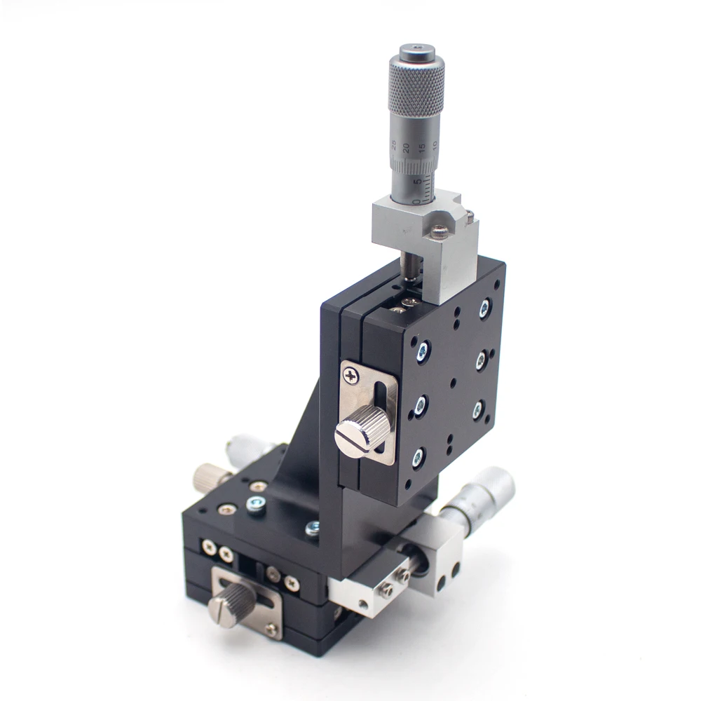 High-Precision 3-Axis Vertical Lifting Platform – XYZ Micro-Positioning Linear Stage LDV50-LM-C2