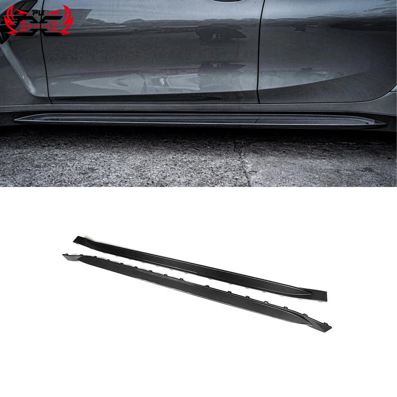 

Dry Carbon Fiber Side Skirts for BMWS M3 G80 M4 G82 G83 OEM Style Car Side Skirt Body Kit Extension