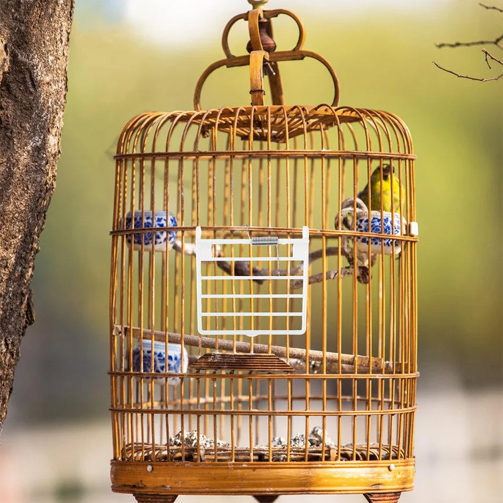 

6Pcs Birdcage Spring Doors Quick Install Secure Mechanism Pigeon Parrot Accessories Pigeon Supplies Birdcage Door with Spring