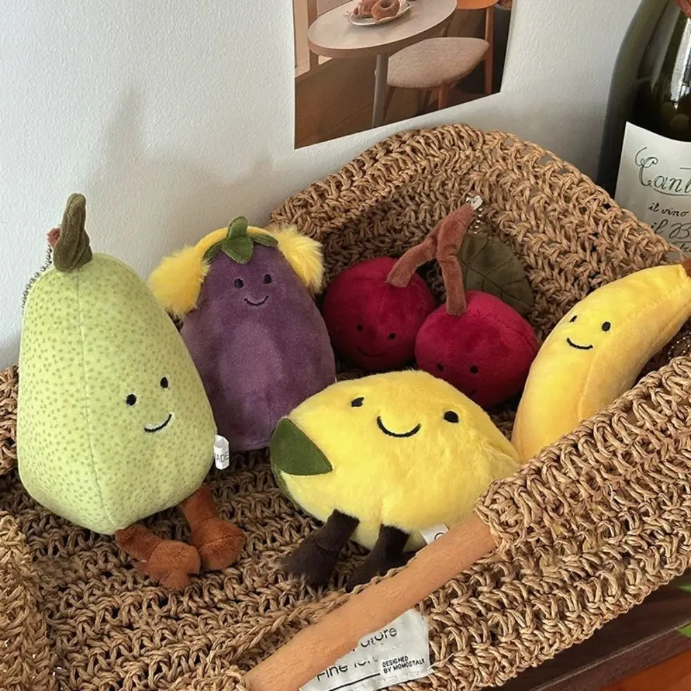 

Брелок с имитацией фруктов, кулон, лимон, вишня, груша, наушники, баклажан, банан, кулон, мультяшная фруктовая игрушка, сумка, очаровательный подарок другу