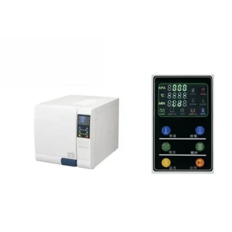 Class B Dental Autoclave 18L 23L Pulsating Vacuum Steam Sterilizer with Printer for Dental Clinic