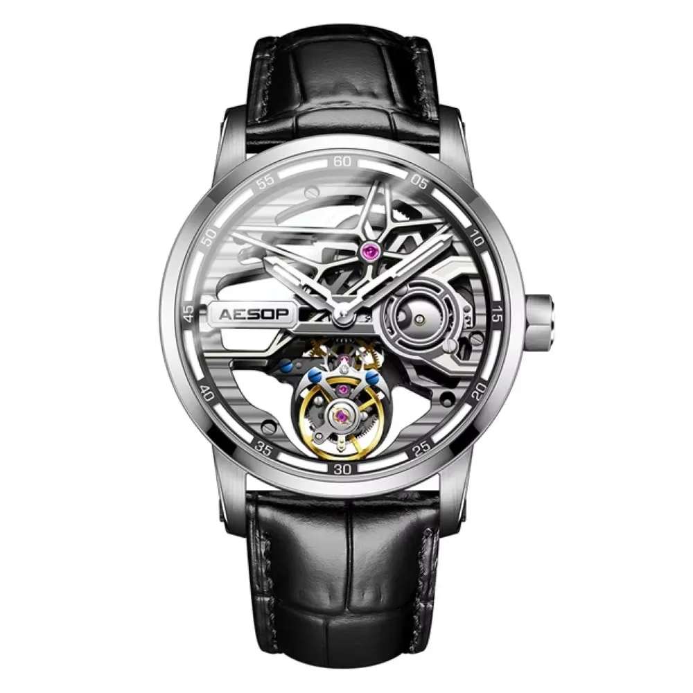 การปรับแต่งนาฬิกา Tourbillon การปรับแต่งนาฬิการะดับไฮเอนด์ การปรับแต่งของขวัญนาฬิกาโลโก้แบรนด์ของตัวเอง