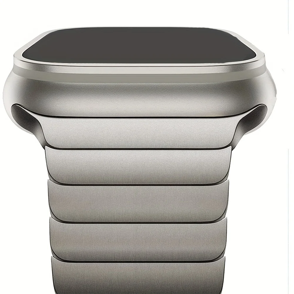 ไทเทเนียมสําหรับ Apple Watch Band 40 46 42 44 45 49 มม.สายรัดข้อมือสแตนเลสสําหรับ iWatch Series 10/9 /8/7/6/5/4 Ultra