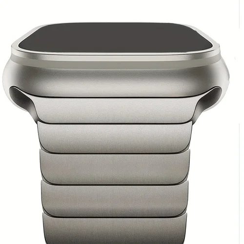 Imagen 2 del producto Correa de titanio para Apple watch Band 40 46 42 44 45 49mm correa de pulsera de acero inoxidable para iWatch Series 10/9/8/7/6/5/4 Ultra