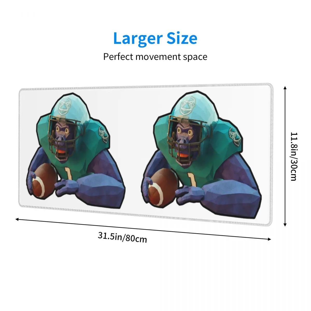 Large Mouse Pad Animal Company VR Game Football Monkey Gamer PC Laptop Mats Keyboard Carpet Computer Gaming Office Desk Mat