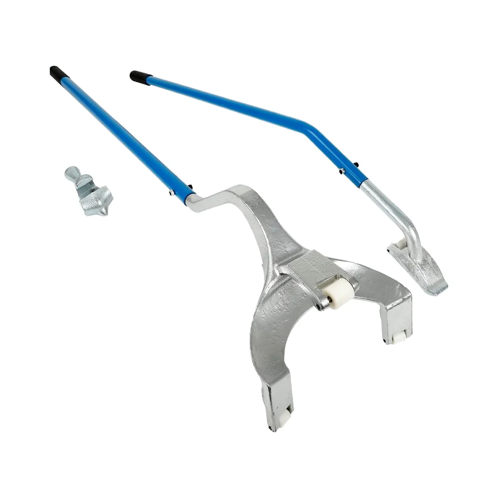 Manual Tire Changer Set Steel Bead Breaker & Extra Bead Keeper Easy Wheel Mount Demount Hand Tool for Tire Repair