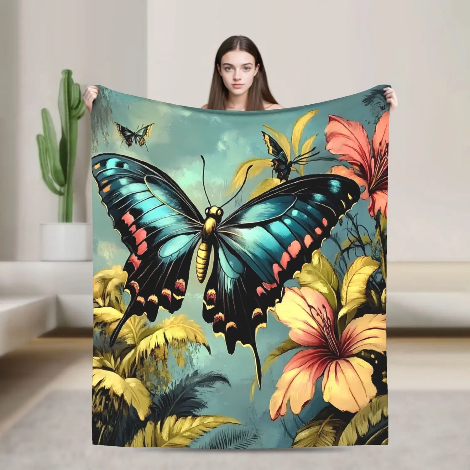 Manta Floral De Mar… - image