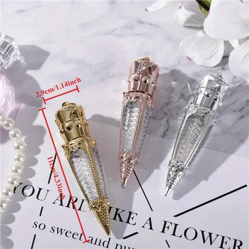 1PC 3ml Plastic Empty Tubes Makeup Stick Lip Gloss Packaging Container Lip Gloss…