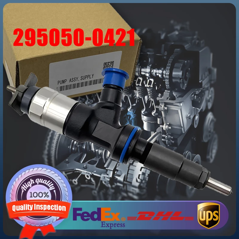 

Diesel Common Rail Injector 295050-0421 T409983 370-7287 for Caterpillar C4.4 Engine Perkins 1204E-E44TA