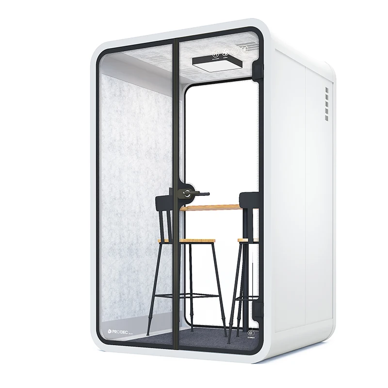 Prodec Acoustic's English Phone Booth: Classic Meets Modern Portable Video Studio Booth