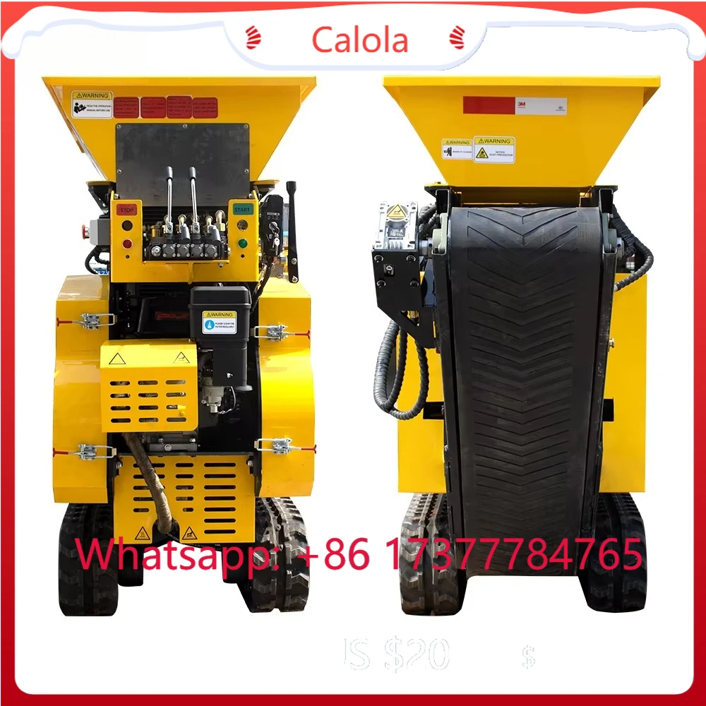 Mobile Jaw Crusher Portable Stone Rock Crushing Machine Small Concrete Crusher
