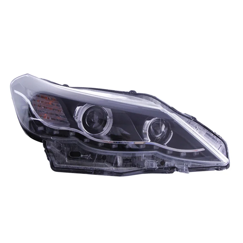 

Suitable 10-13 For Toyota New Reiz headlight assembly modification lens angel eye LED daytime running light xenon lamp