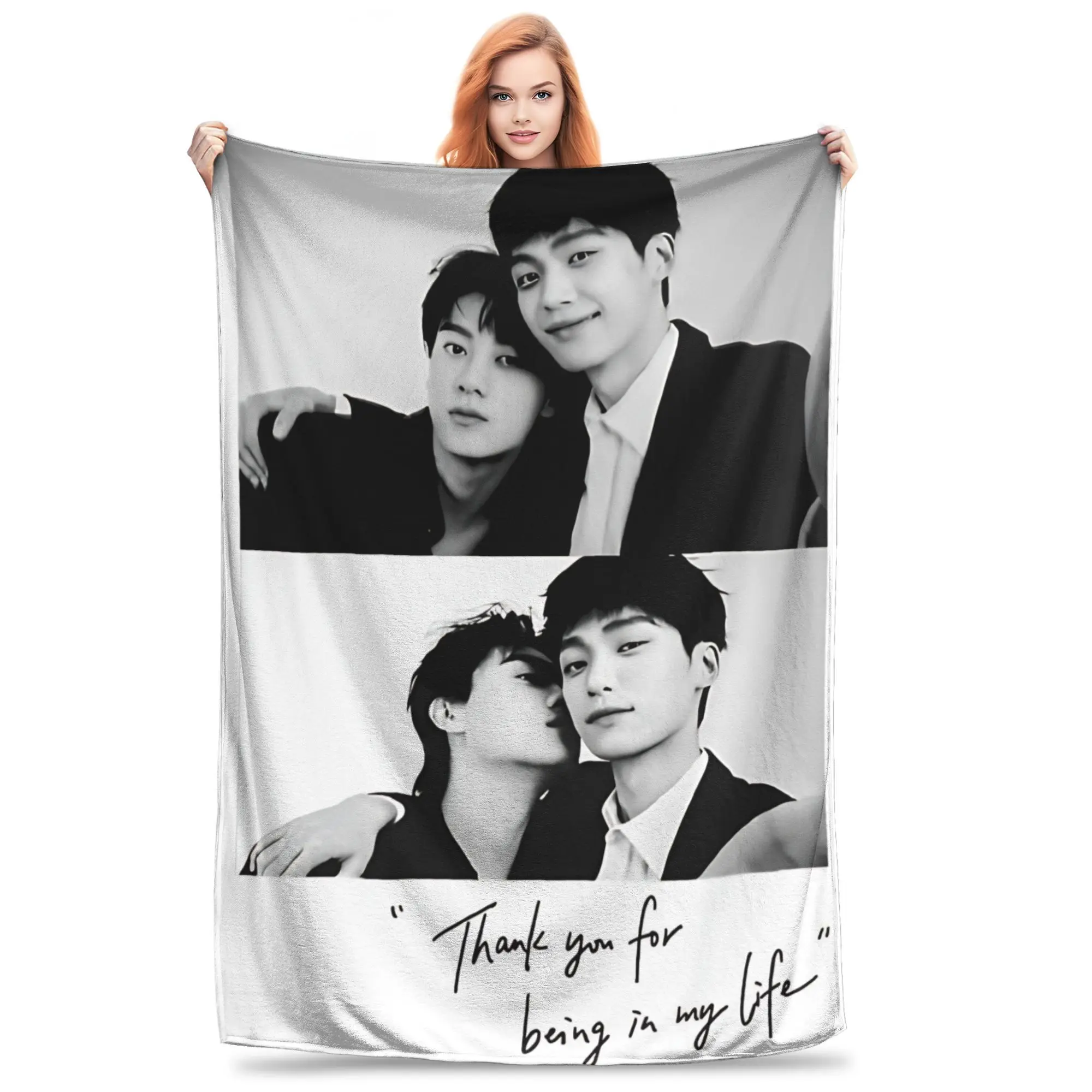 Revenged Love Chi Cheng Wu SuoWei Tian XuNing ZiYu Blanket Flannel  Relax Super Soft Throw Blankets for Home Plush Thin Quilt