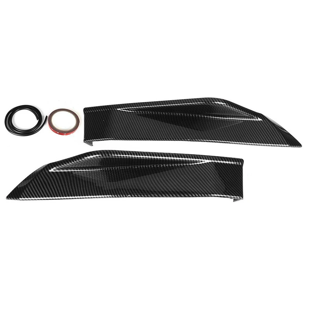 

Carbon Fiber Pattern Car Rear Side Bumper Lip Aprons Diffuser Splitter Canard for Subaru BRZ