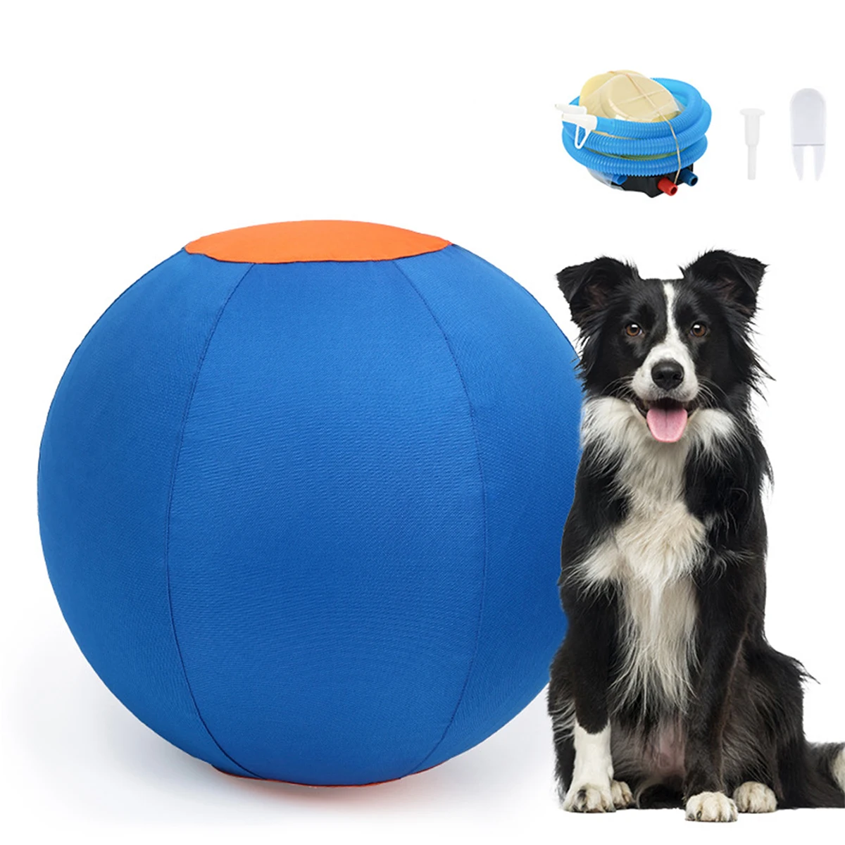 

Pet Training Ball Dog Toys Chew-resistant Teeth Grinding Big Inflatable Ball Explosion-proof Interactive games Ball Yoga Playing