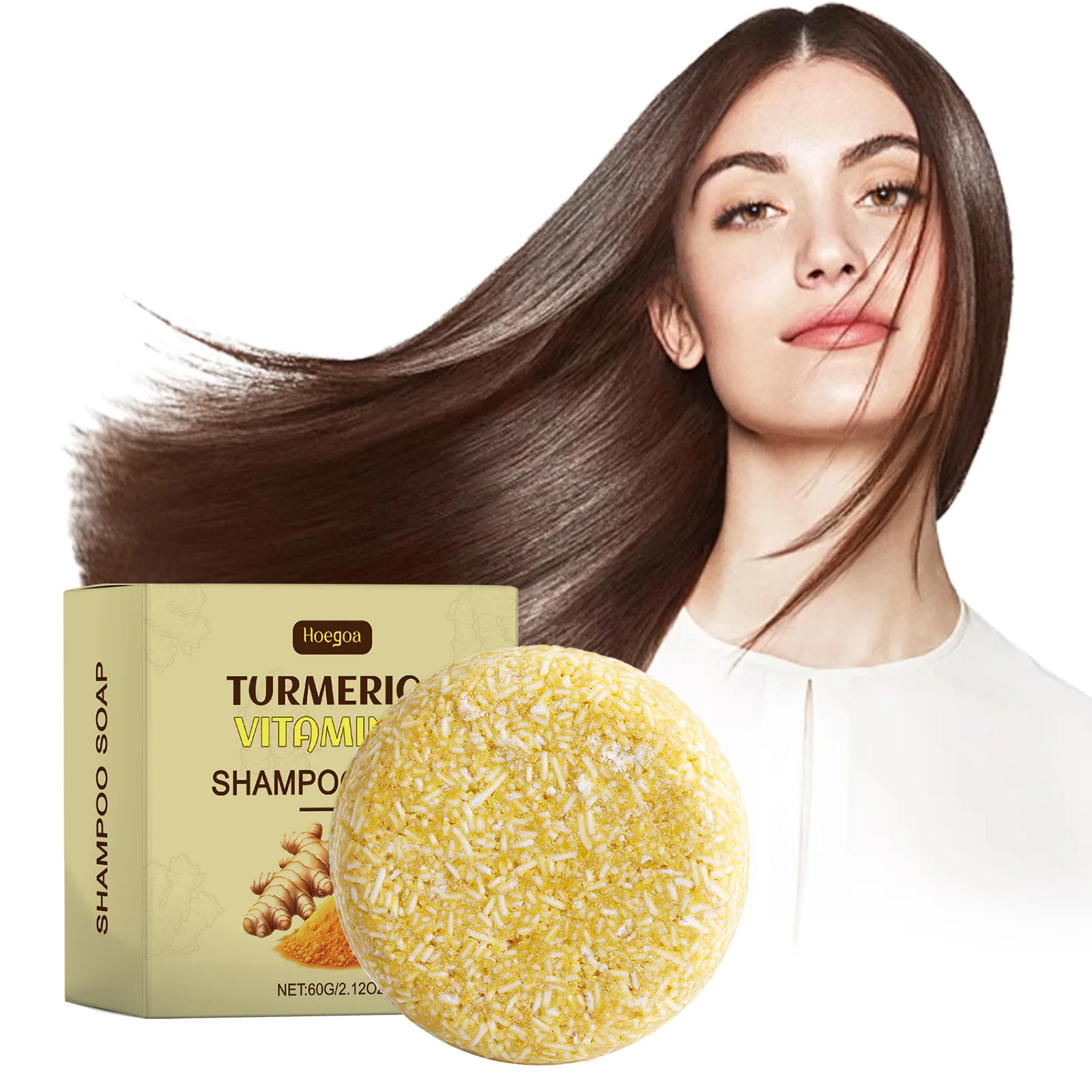 

Ginger shampoo bar gently cleanses hair, moisturizes strands, smooths and adds shine, scalp massage shampoo bar