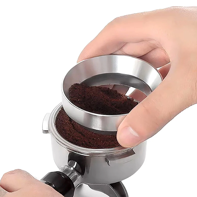 Coffee Catcher Ring Anti-fly Powder Ring Grinder Catcher Ring 51mm 53mm 58mm Coffee Handle Cloth Powder Dosing Ring Coffee Tools