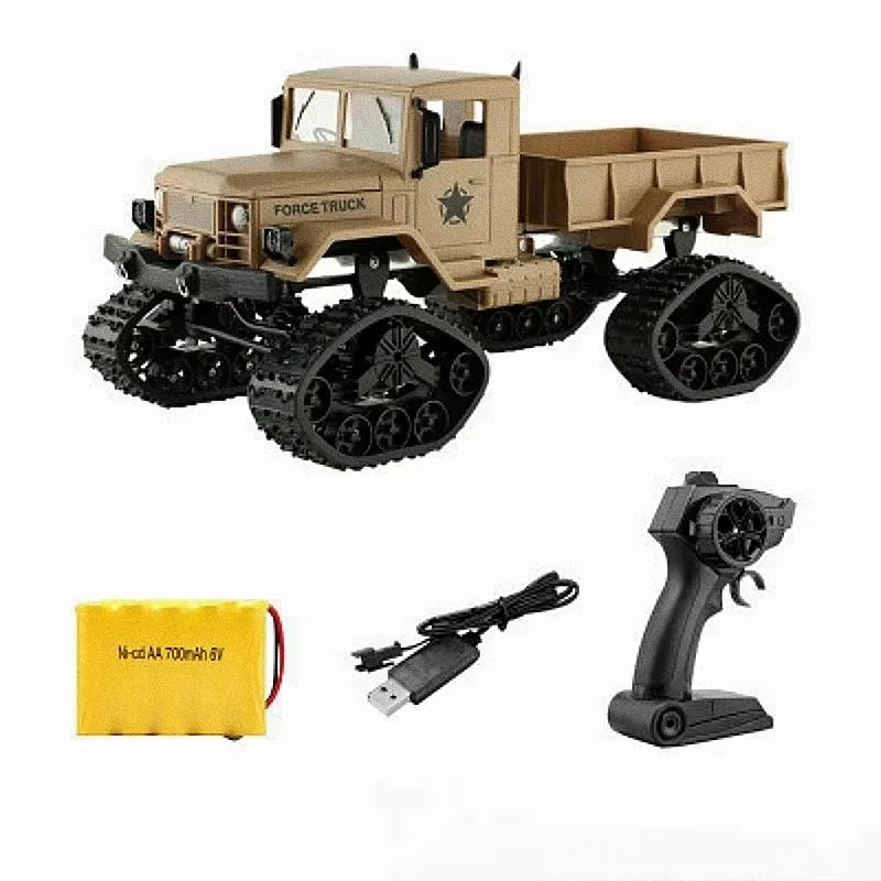 Veículo de Escalada de Controle Remoto, Cartão Militar, RC, Tração nas Quatro Rodas, Simulação Militar, Caminhão Militar, RC, Cross-Border, 2.4g